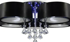 Sklep Kaja Lampa sufitowa z kryształkami DRS8006/5 8C BL ANTILA | Kaja Store