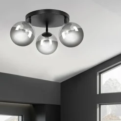 Sklep Kaja Lampa sufitowa z kulistymi kloszami 777/3APREM | Kaja Oświetlenie Store