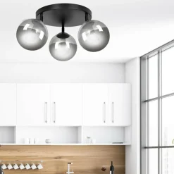 Sklep Kaja Lampa sufitowa z kulistymi kloszami 777/3APREM | Kaja Oświetlenie Store