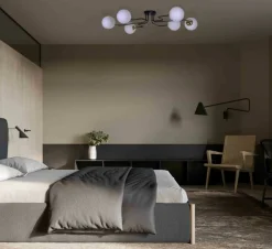 Sklep Kaja Lampa sufitowa z matowymi kloszami na sześć żarówek K-4706 z serii KA Cheap