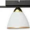 Sklep Kaja Lampa sufitowa z mlecznymi kloszami O3253 P3 CZA + ZL z serii FABER* Randole Tradycyjne