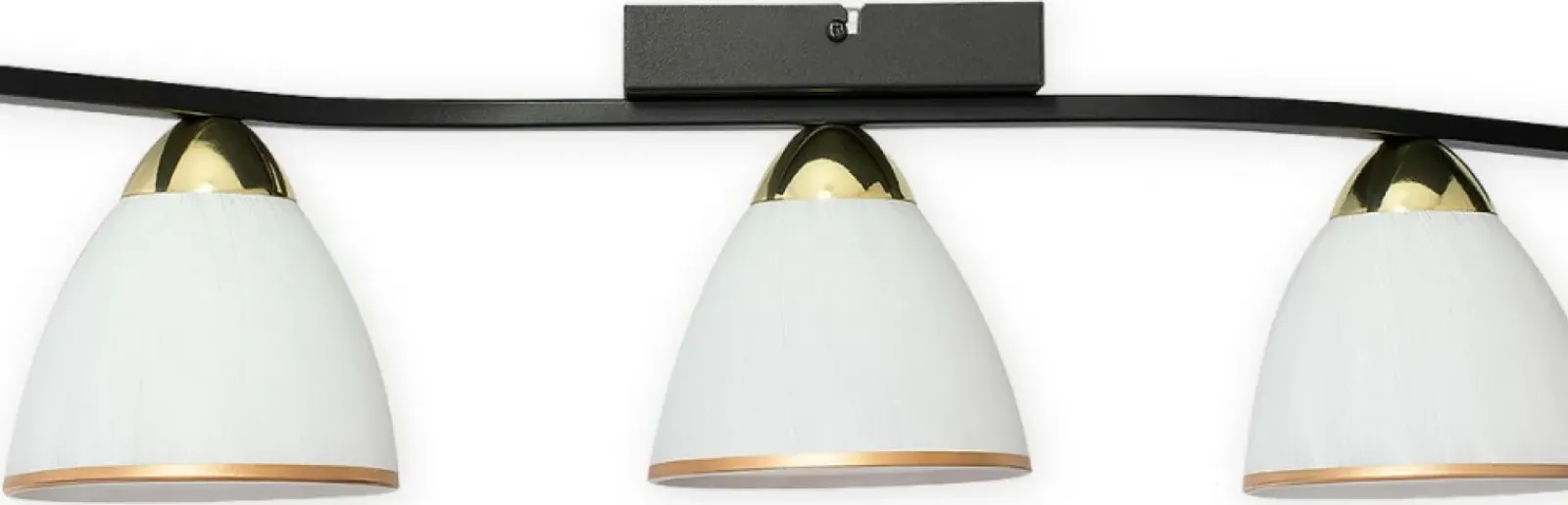 Sklep Kaja Lampa sufitowa z mlecznymi kloszami O3253 P3 CZA + ZL z serii FABER* Randole Tradycyjne