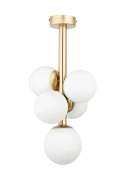 Sklep Kaja Lampa sufitowa z mlecznymi kloszami SIG 40778 z serii PERLA LUX Fashion