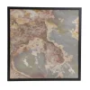 Sklep Kaja Lampa sufitowa z motywem skały 39x39cm 10-17079 LUXAN | Kaja* Plafony Nowoczesne|Lampy Led
