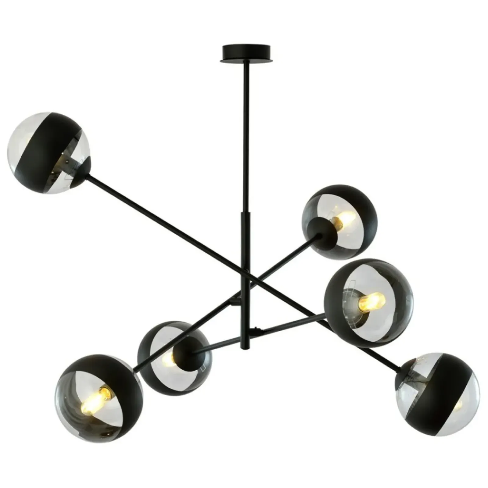Sklep Kaja Lampa sufitowa z obrotowymi ramionami 1168/6 LINEAR | Kaja Oświetlenie Online