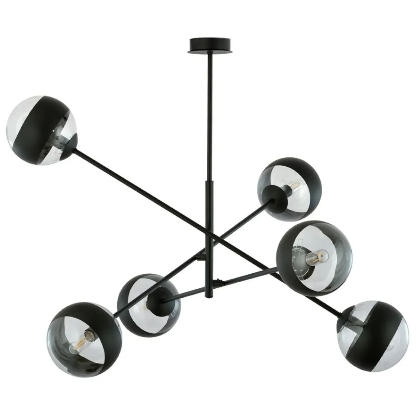 Sklep Kaja Lampa sufitowa z obrotowymi ramionami 1168/6 LINEAR | Kaja Oświetlenie Online