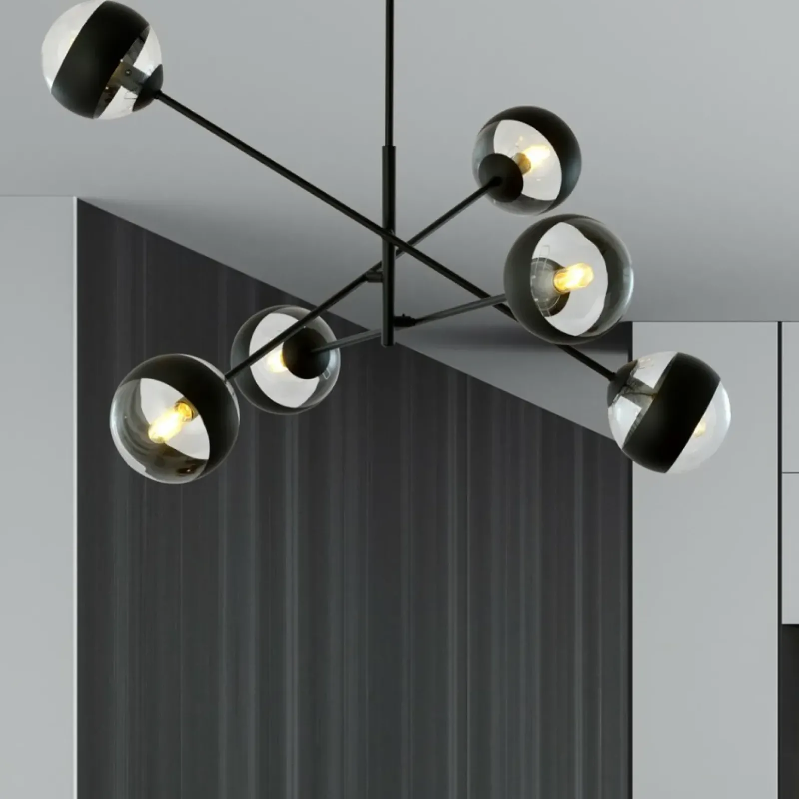 Sklep Kaja Lampa sufitowa z obrotowymi ramionami 1168/6 LINEAR | Kaja Oświetlenie Online