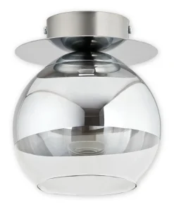 Sklep Kaja Lampa sufitowa z okrągłym kloszem O2541 P1 CH COLOURS | Kaja* Plafony Nowoczesne