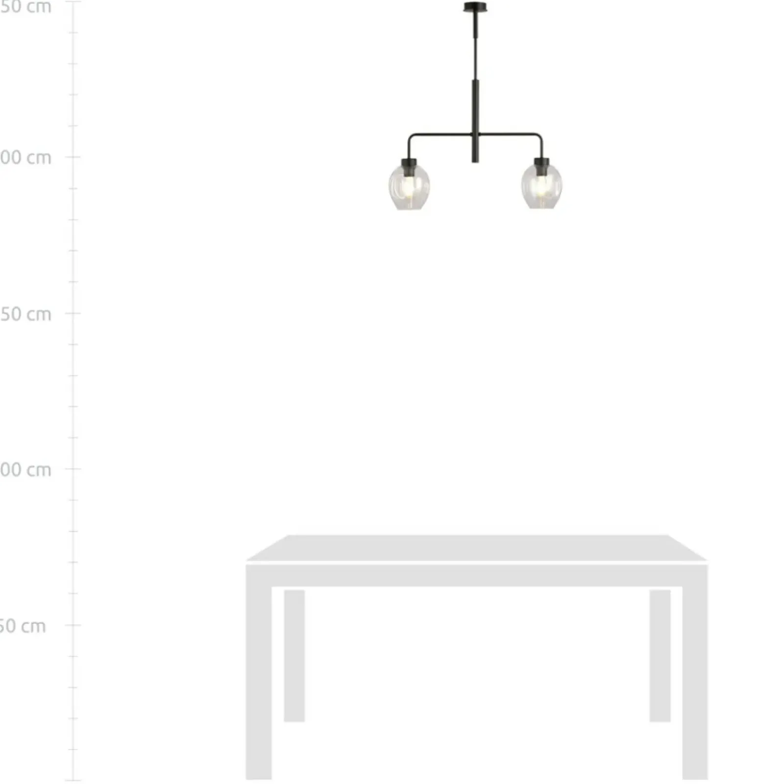 Sklep Kaja Lampa sufitowa z ozdobnymi kloszami 1164/2 LUKKA | Kaja Oświetlenie Cheap