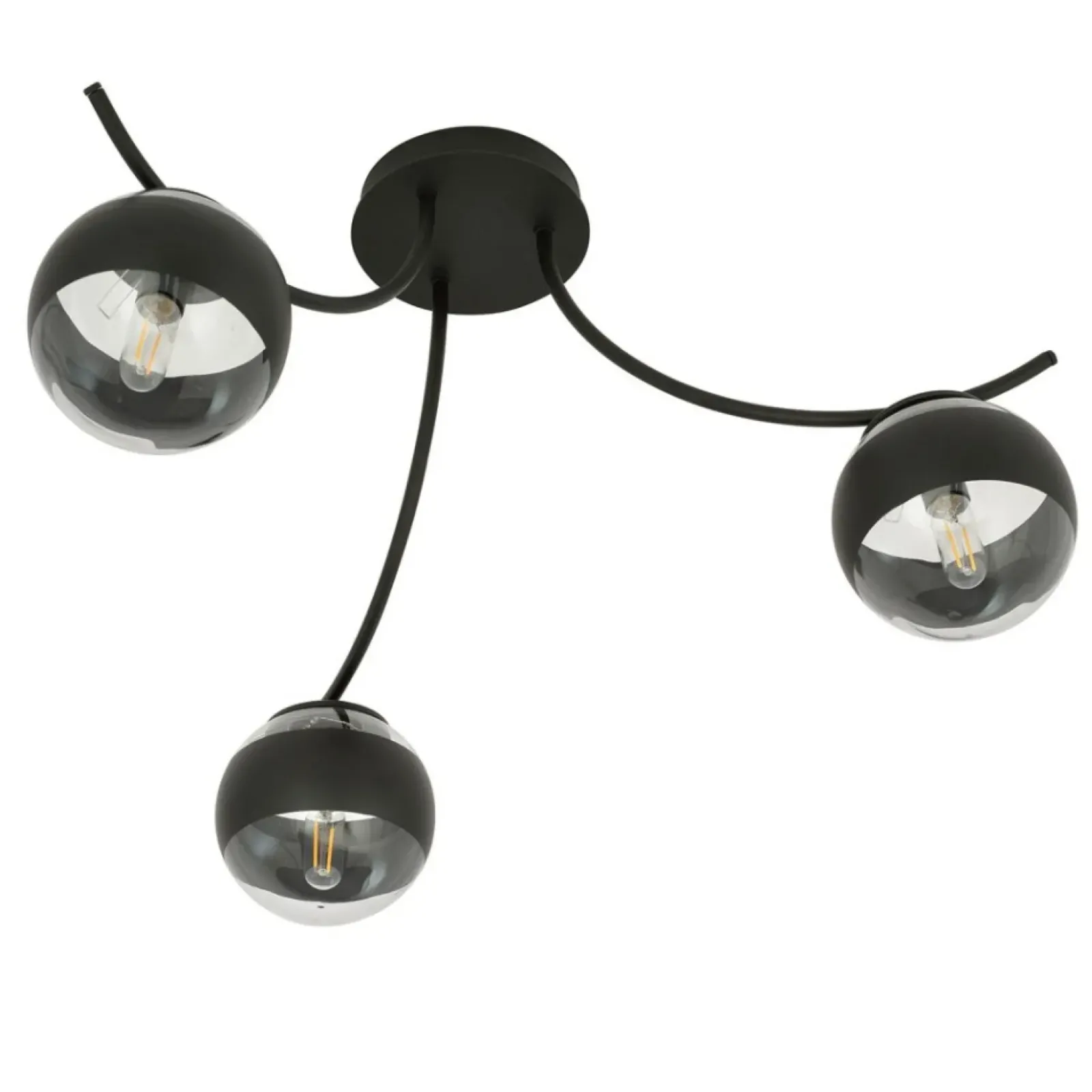 Sklep Kaja Lampa sufitowa z przezroczystymi kloszami 1111/3 BOSTON | Kaja Store