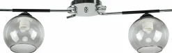 Sklep Kaja Lampa sufitowa z przezroczystymi kloszami 1955/2 8C BL | Kaja Cheap
