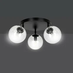 Sklep Kaja Lampa sufitowa z przezroczystymi kloszami 776/3APREM | Kaja Flash Sale