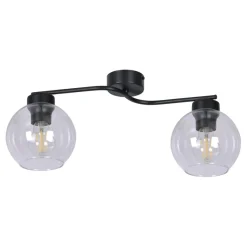 Sklep Kaja Lampa sufitowa z przezroczystymi kloszami K-2626 AIDEN 2 | Kaja Flash Sale