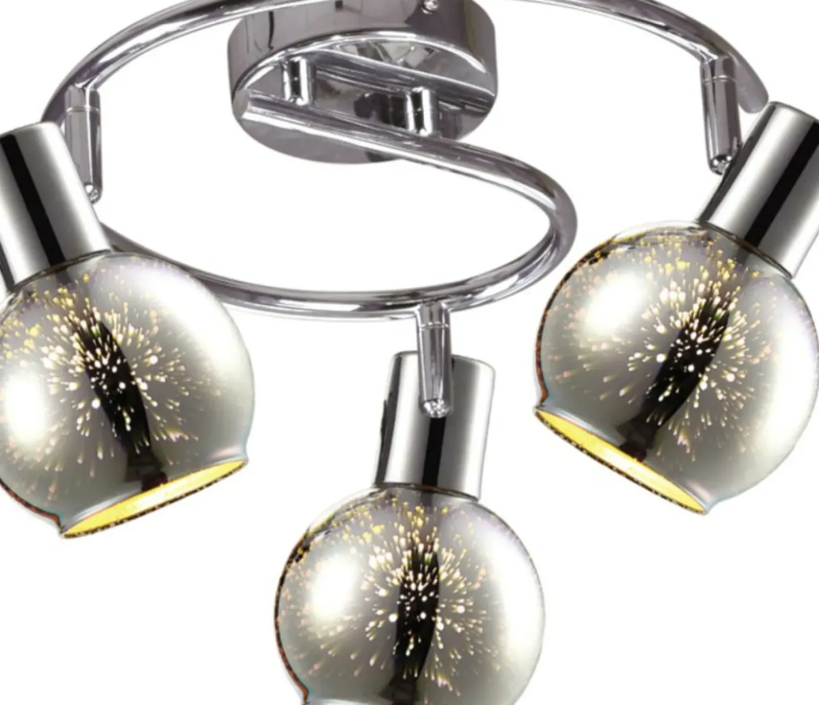 Sklep Kaja Lampa sufitowa z reflektorami K-8003-3G CHR GALAXY I | Kaja chrom Store