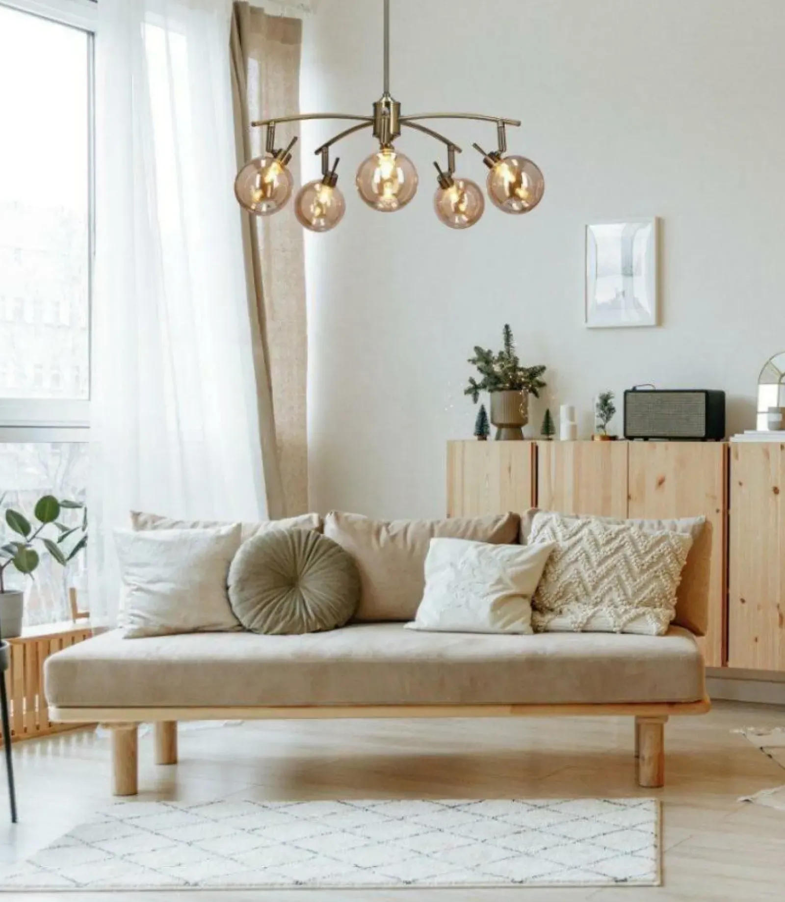 Sklep Kaja Lampa sufitowa z regulowanymi kloszami 35-16331 z serii LENTINI | Kaja Flash Sale
