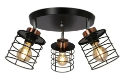 Sklep Kaja Lampa sufitowa z ruchomymi reflektorami 98-00392 GLOB | Kaja Outlet