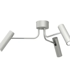 Sklep Kaja Lampa sufitowa z szaro-srebrnymi spotami LX 289 AXION | Kaja Cheap