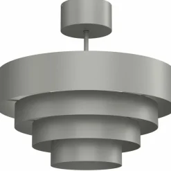 Sklep Kaja Lampa sufitowa z szarymi obręczami LX 3520 RINGS | Kaja Oświetlenie Outlet
