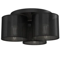 Sklep Kaja Lampa sufitowa z trzema ażurowymi abażurami LX 5234 z serii LOFT SHADE* Żyrandole Z Abażurem