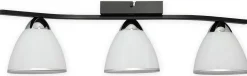 Sklep Kaja Lampa sufitowa z trzema kloszami O3253 P3 CZA + CH z serii FABER* Randole Tradycyjne