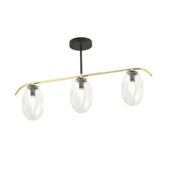 Sklep Kaja Lampa sufitowa z trzema przezroczystymi kloszami 1279/3 z serii FINES Shop