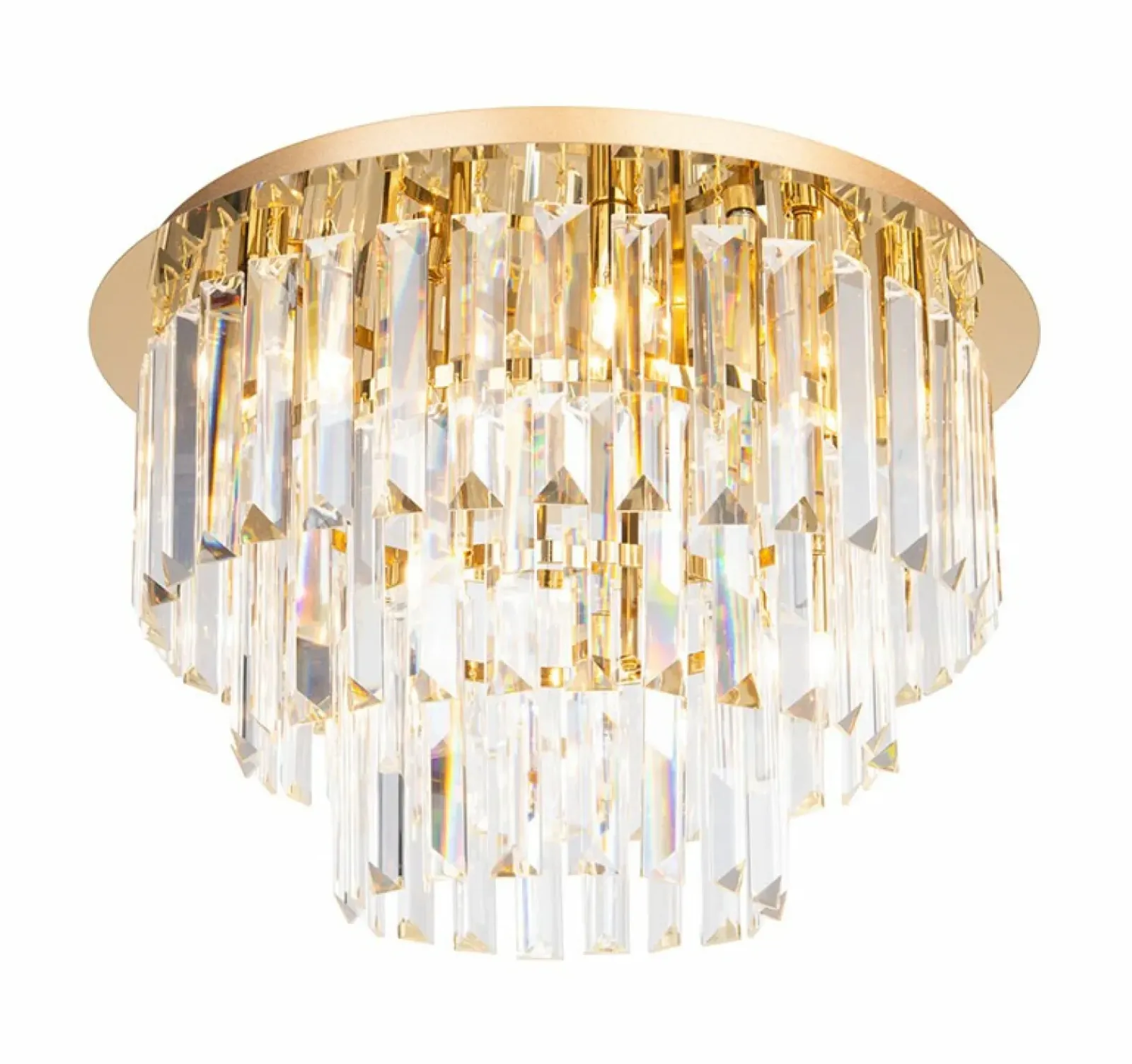 Sklep Kaja Lampa sufitowa z wiszącymi kryształkami MX C0205 MONACO | Kaja Online