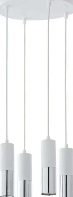Sklep Kaja Lampa sufitowa z wiszącymi tubami TK 4354 ELIT WHITE | Kaja Cheap