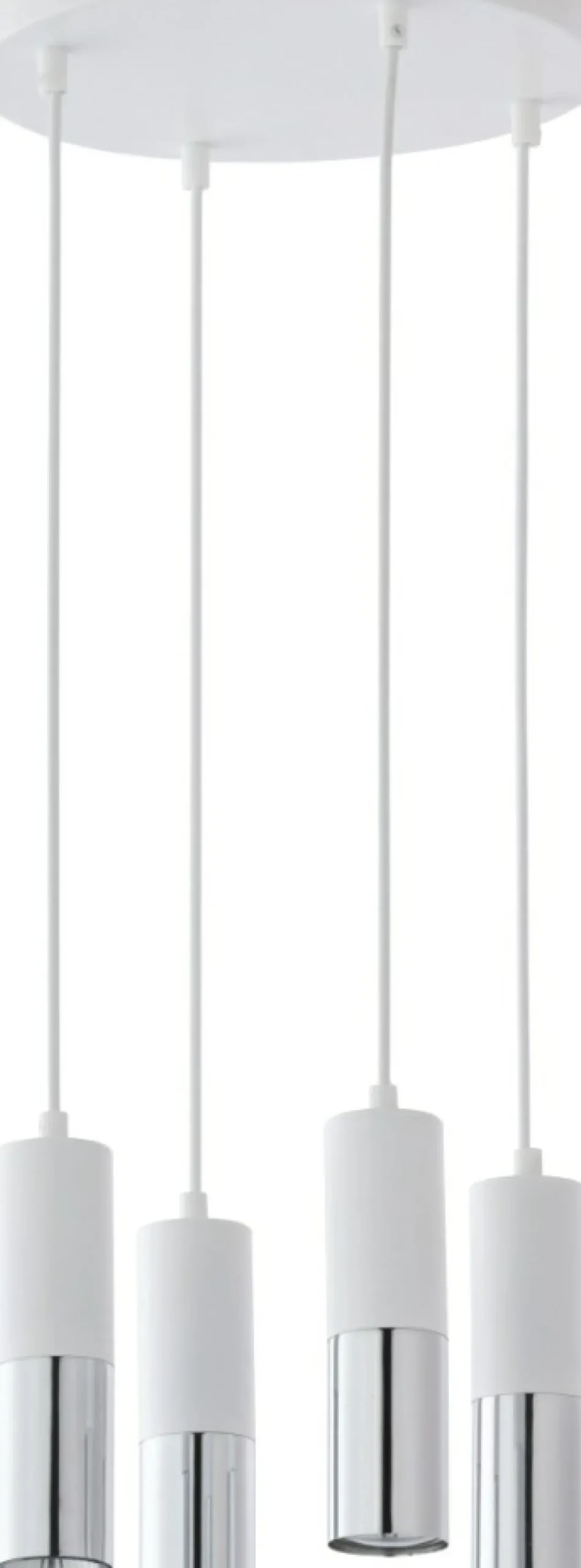 Sklep Kaja Lampa sufitowa z wiszącymi tubami TK 4354 ELIT WHITE | Kaja Cheap