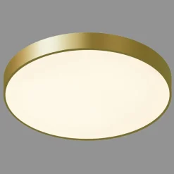 Sklep Kaja Lampa sufitowa ze złotą ramką 5361-860RC-GD-3 ORBITAL | Kaja* Lampy Led|Plafony Nowoczesne