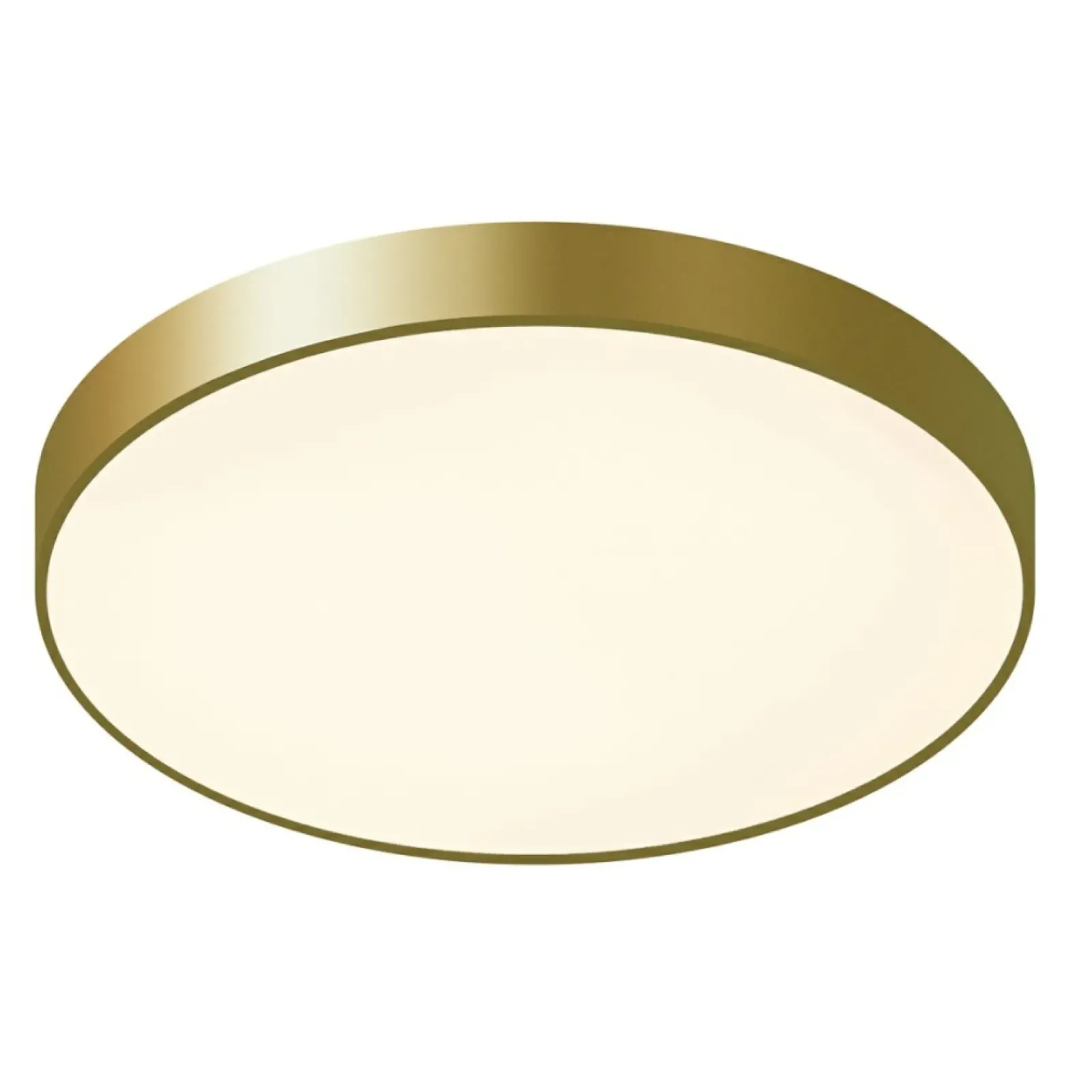 Sklep Kaja Lampa sufitowa ze złotą ramką 5361-860RC-GD-3 ORBITAL | Kaja* Lampy Led|Plafony Nowoczesne