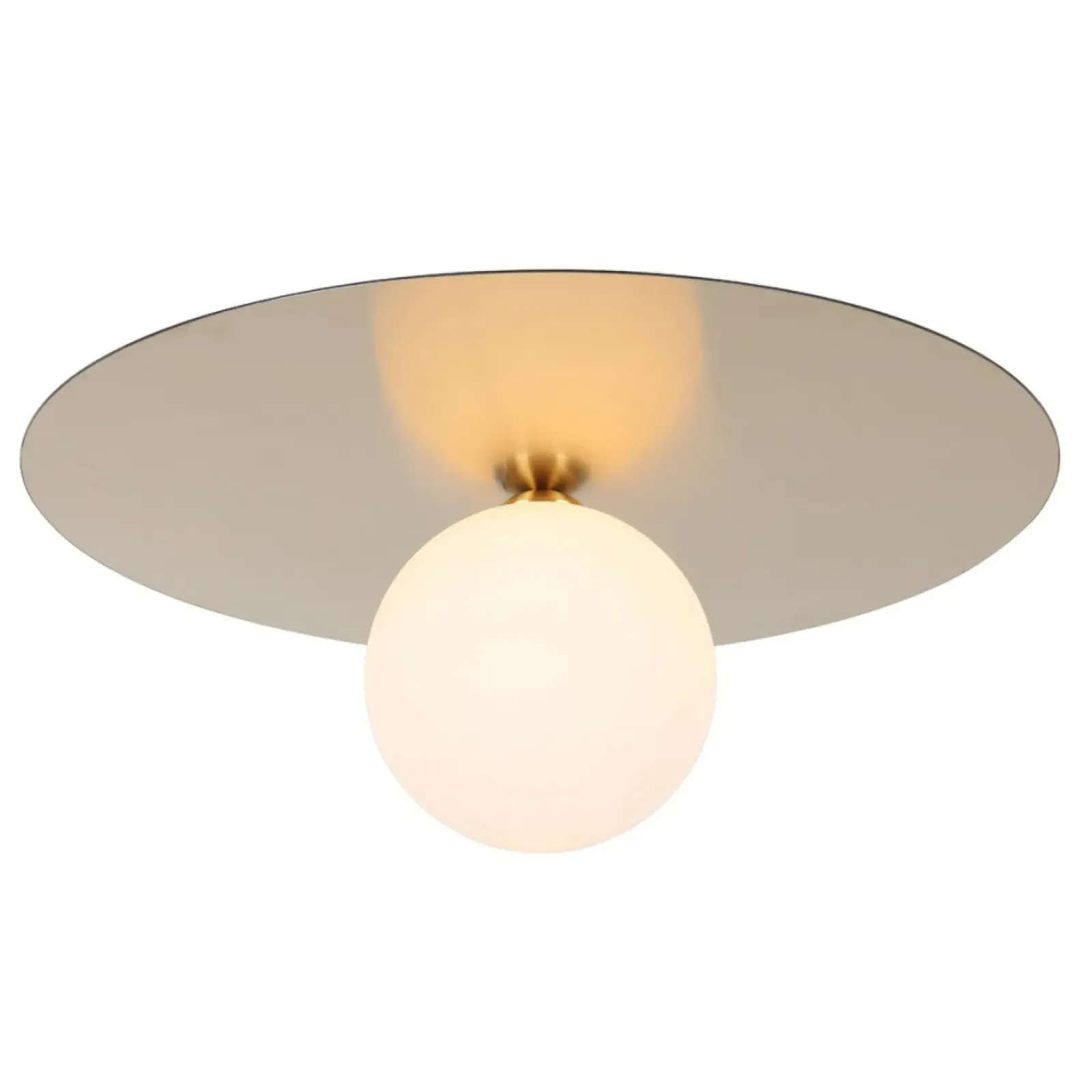 Sklep Kaja Lampa sufitowa ze złotym okręgiem PLF-201923-1 SPOLETTO | Kaja New