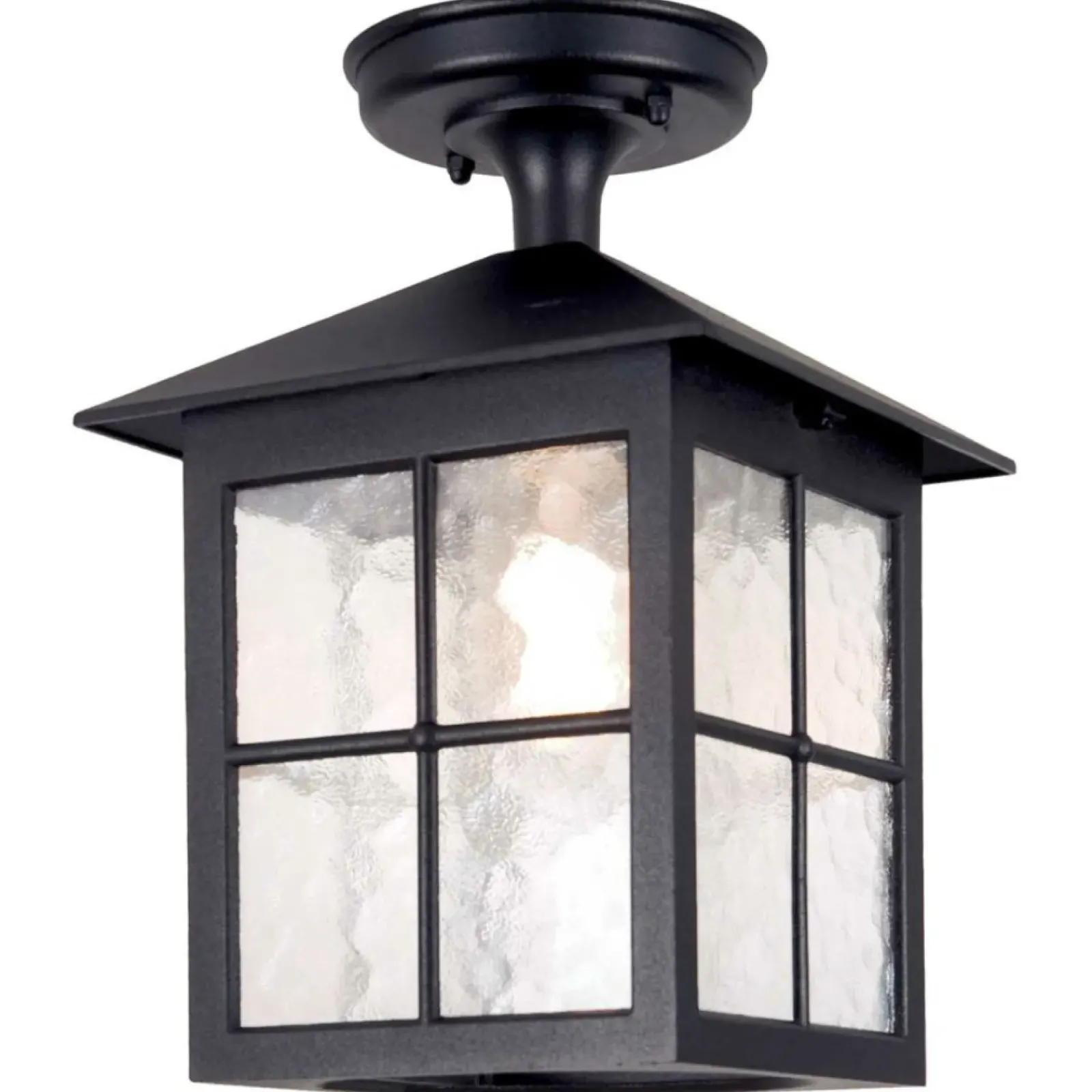 Sklep Kaja Lampa sufitowa, zewnętrzna, czarna BL18A-BLACK z serii WINCHESTER* Plafony Zewnętrzne