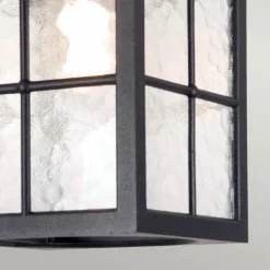 Sklep Kaja Lampa sufitowa, zewnętrzna, czarna BL18A-BLACK z serii WINCHESTER* Plafony Zewnętrzne