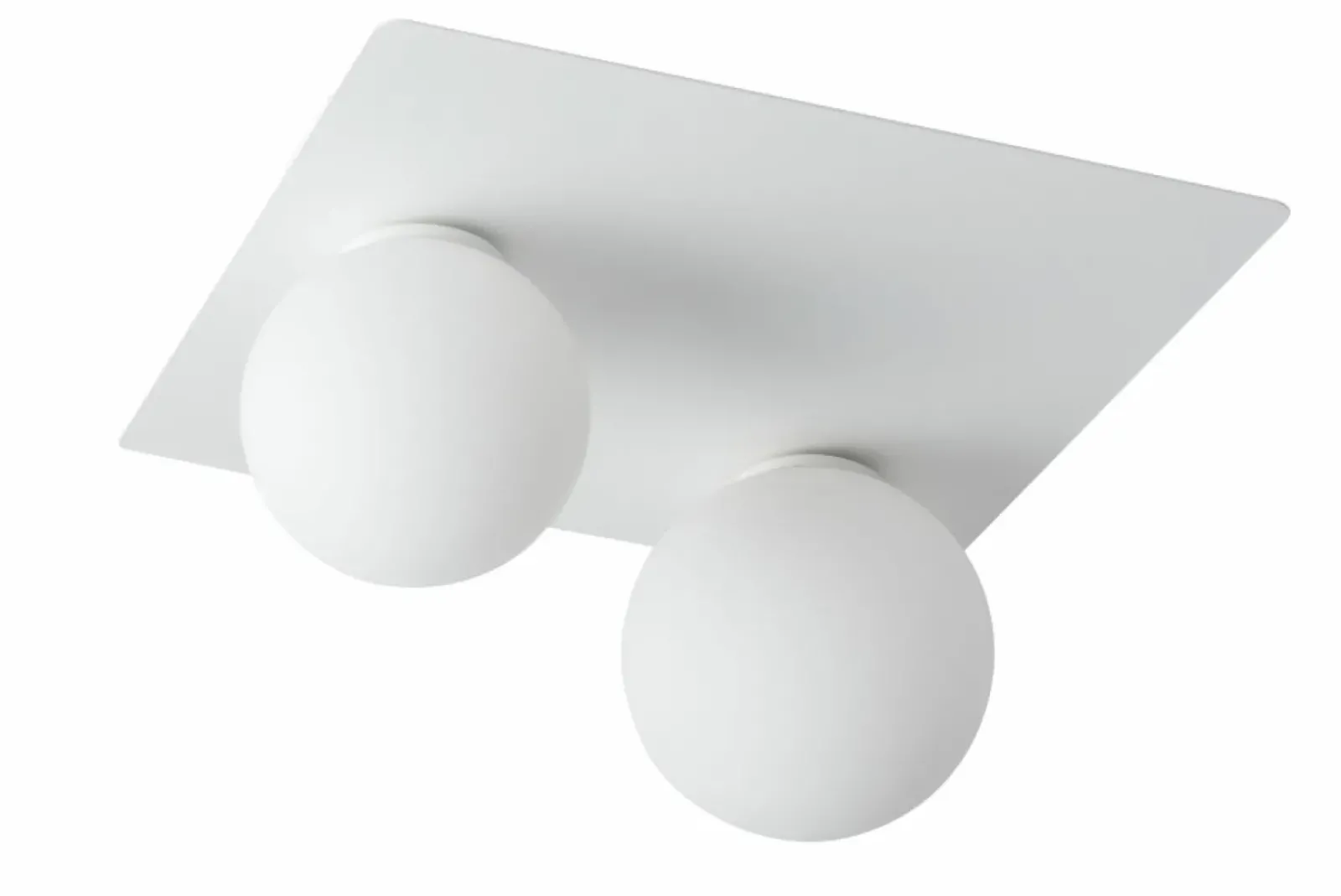 Sklep Kaja Lampa sufitowo-ścienna z kloszami SIG 33275 z serii ARGON PROSTOKĄT biały Sale