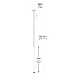 Sklep Kaja Lampa tuba w kolorze m P0461-01A-L7L7 LOYA | Kaja miedziany Flash Sale