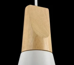 Sklep Kaja Lampa w stylu skandynawskim P359-PL-140-W BICONES | Kaja Oświetlenie biały Discount