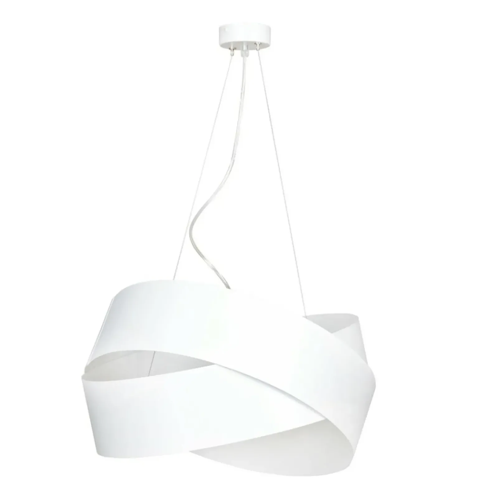Sklep Kaja Lampa wisząca - przeplatające się obręczy 512/2 | Kaja Oświetlenie biały Store