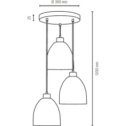 Sklep Kaja Lampa wisząca 1450374 z serii AURA Best