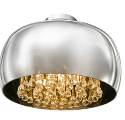 Sklep Kaja Lampa wisząca AZ0699 - Burn pendant/top - AZZARDO chrom Flash Sale