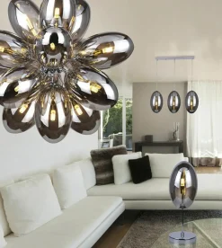 Sklep Kaja Lampa wisząca AZ2155 - Diana 16 - AZZARDO chrom Hot