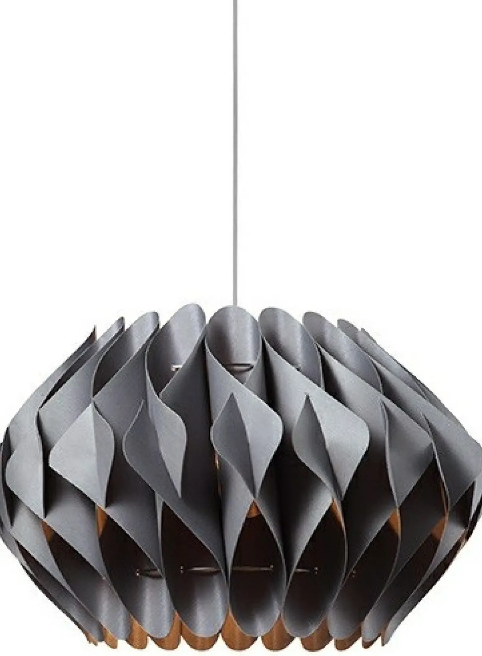 Sklep Kaja Lampa wisząca AZ2383 - Ruben L (grey) - AZZARDO szary Store