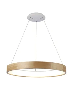 Sklep Kaja Lampa wisząca AZ2699 - Silvam 65 Pendant - AZZARDO drewno Clearance