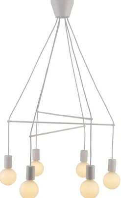 Sklep Kaja Lampa wisząca bez kloszy, do kuchni 36-70920 ALTO | Kaja Oświetlenie białymatowy Store