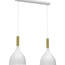 Sklep Kaja Lampa wisząca, biała, w stylu skandynawskim LX 3956 z serii NOAK Store