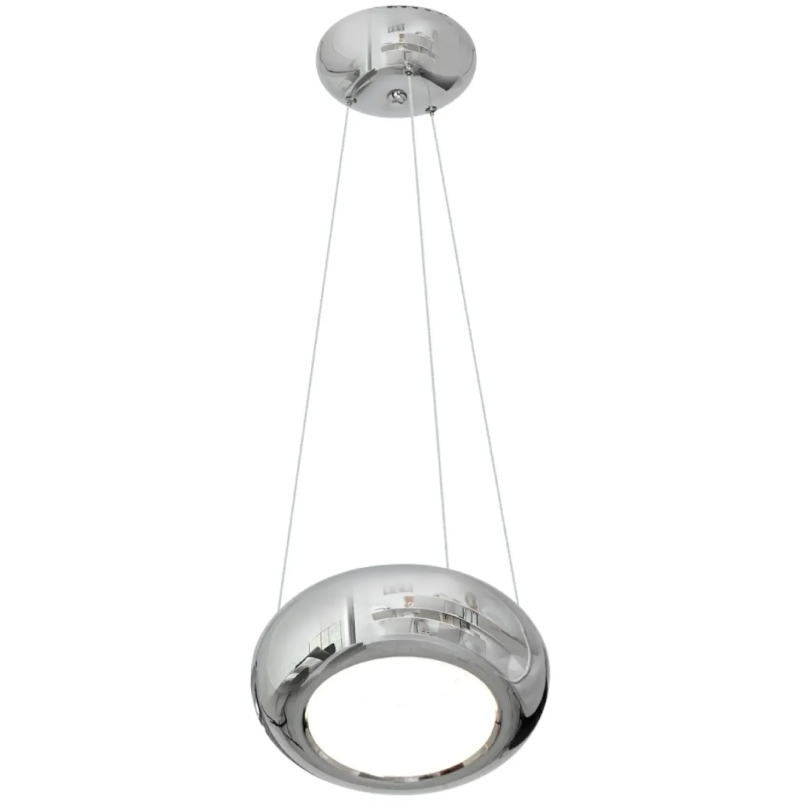 Sklep Kaja Lampa wisząca chromowany okrąg LED ML328 MERCURIO | Kaja Oświetlenie Shop