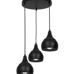 Sklep Kaja Lampa wisząca, czarna, nad okrągły stół LX 3376 z serii AKTAN | Kaja czarny Clearance