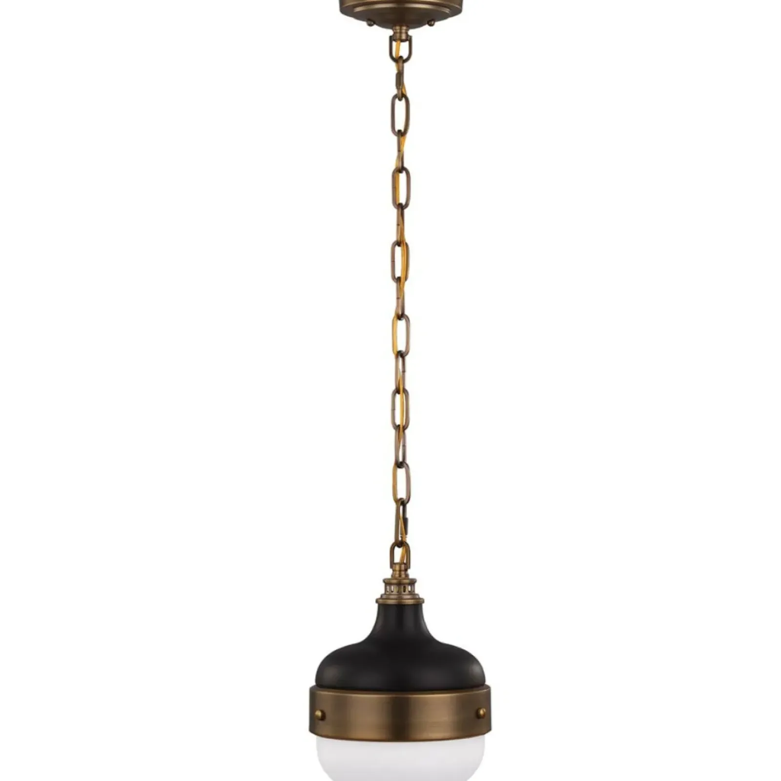 Sklep Kaja Lampa wisząca, czerń i mosiądz FE-CADENCE-1P-MB z serii CADENCE Fashion