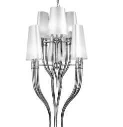Sklep Kaja Lampa wisząca do eleganckiego salonu AZ0173 DIABLO WHITE | Kaja biały Best