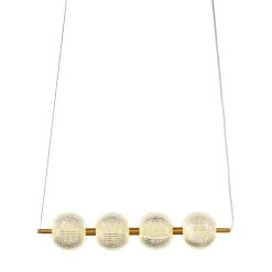 Sklep Kaja Lampa wisząca do jadalni w stylu glamour LP-2202/4L GD DIAMOND | Kaja Sale