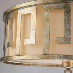 Sklep Kaja Lampa wisząca do klasycznego wnętrza GN-LEMURIA-P-L z serii LEMURIA postarzanezłoto Flash Sale
